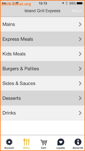 Island Grill Express screenshot