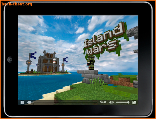 Island Wars Map screenshot