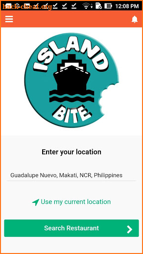 IslandBite CustomerApp screenshot