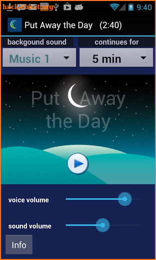 iSleep Easy Sleep Meditations  screenshot