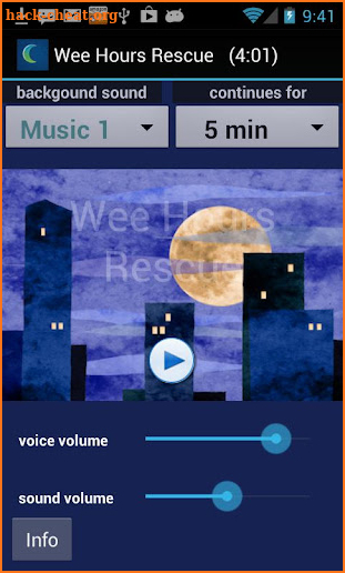 iSleep Easy Sleep Meditations  screenshot