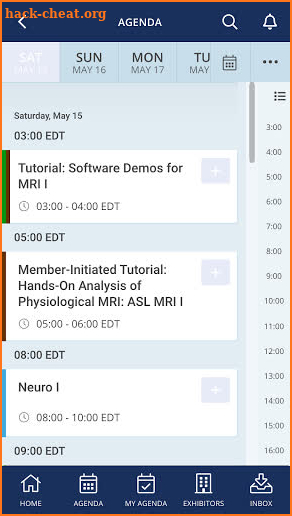 ISMRM SMRT Annual Meeting 2021 screenshot