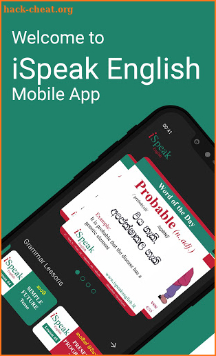 iSpeak English screenshot