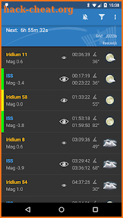 ISS Detector Satellite Tracker screenshot