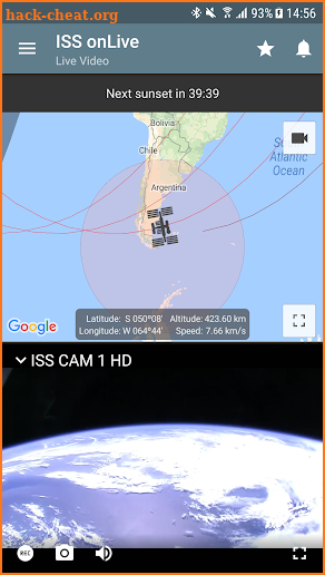 ISS onLive: HD View Earth Live screenshot