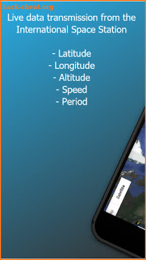 ISS Tracker Live Position screenshot