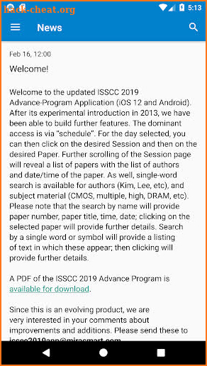 ISSCC screenshot