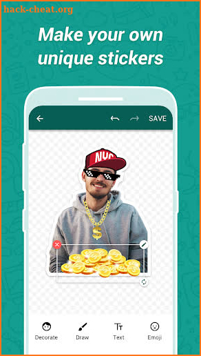 iSticker - Sticker Maker & Meme Creator for WA screenshot