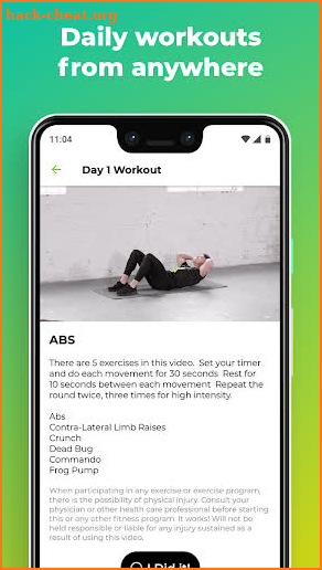 It Works! Live Fit screenshot