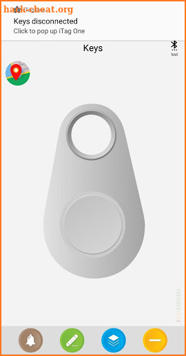 iTagOne - bluetooth key finder and antilost alarm screenshot