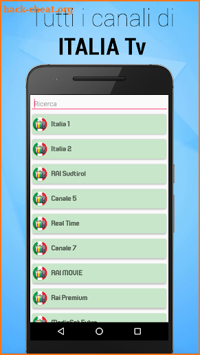 ITALIA Tv Free screenshot