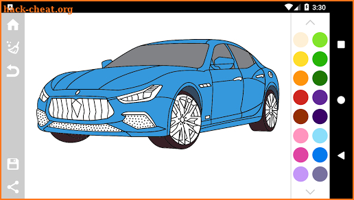 Italian Cars Coloring Book screenshot