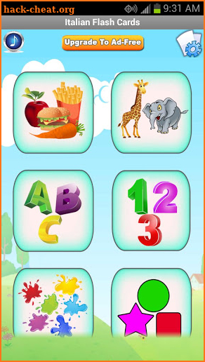 Italian Flash Cards for Kids screenshot