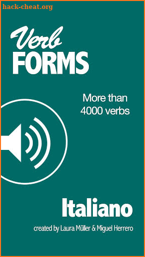 Italian Verbs & Conjugation - VerbForms Italiano screenshot