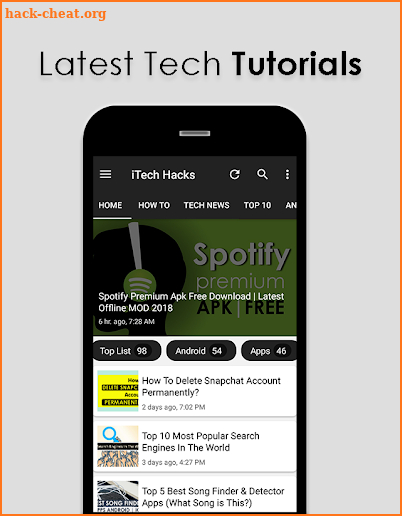 iTech Hacks - Tricks & Hacks screenshot