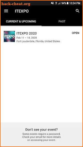 ITEXPO screenshot