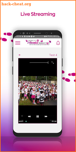 iThemba Walkathon screenshot