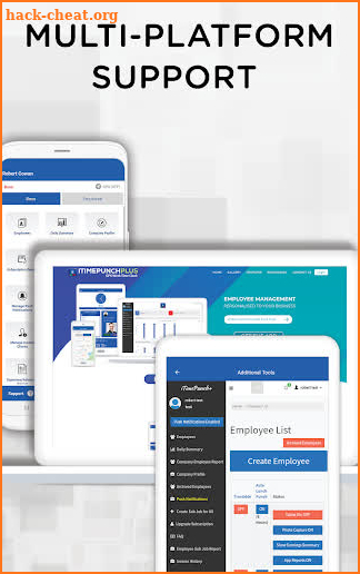 iTimePunch Multi User Hour Tracker, Time Clock App screenshot