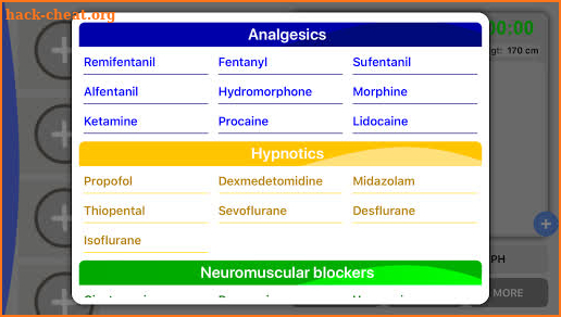 iTIVA plus Anesthesia screenshot