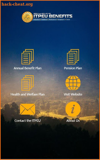 ITPEU Benefits screenshot