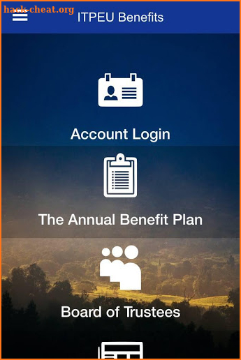 ITPEU Benefits screenshot