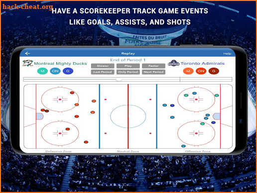 iTrackHockey - Track Hockey Stats screenshot