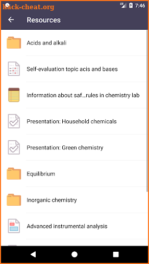 itslearning screenshot