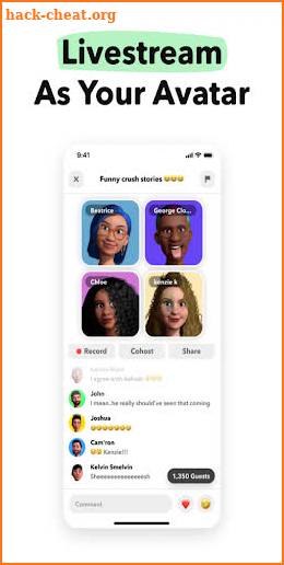 Itsme meet your friends app screenshot