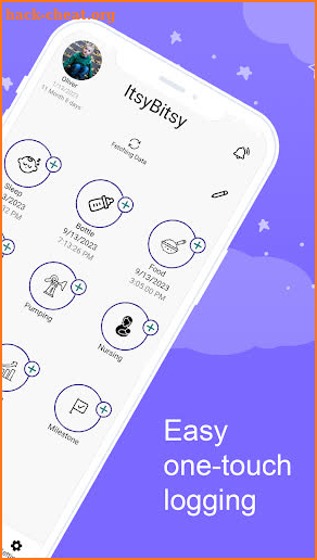 ItsyBitsy: Baby Tracker screenshot