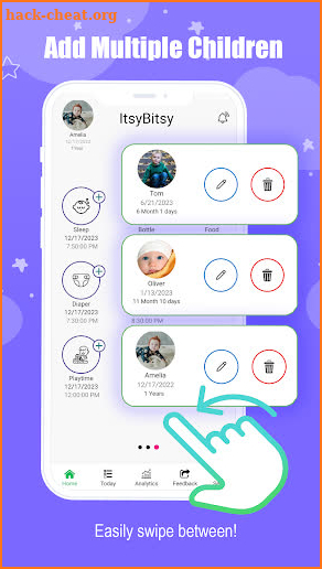 ItsyBitsy: Baby Tracker screenshot