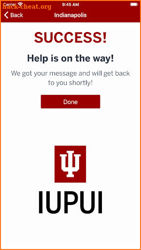 IUPUI Journey screenshot