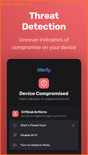 iVerify EDR screenshot