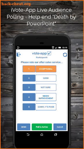 iVote-App screenshot