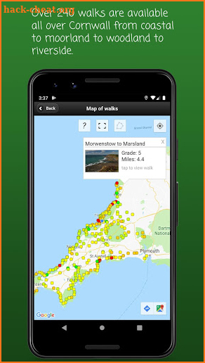 iWalk Cornwall screenshot