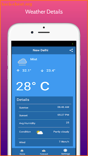 iweather screenshot