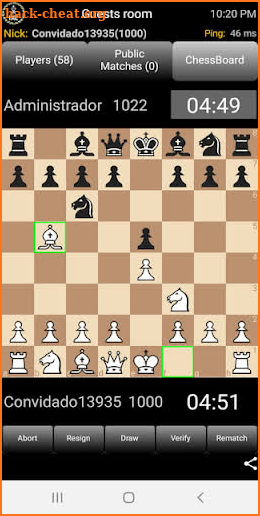 IXC Chess Club screenshot