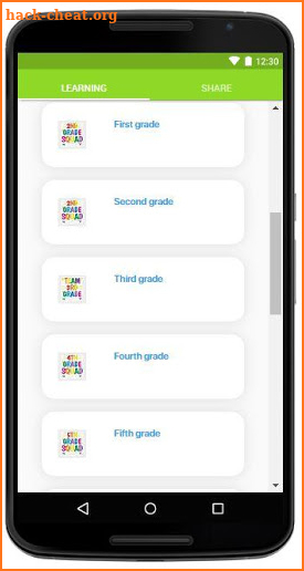 IXL skills pre-k to12th screenshot