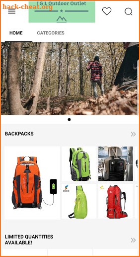 J & L Outdoor Outlet screenshot