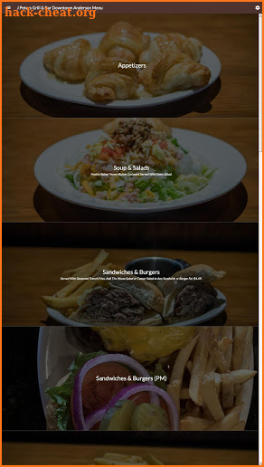 J Peters Grill & Bar screenshot