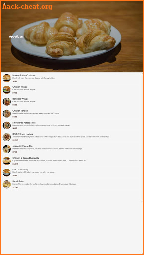 J Peters Grill & Bar screenshot