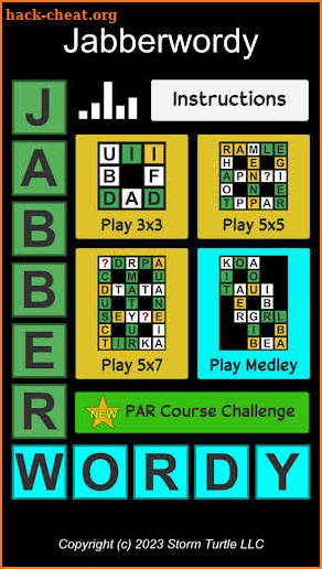 Jabberwordy screenshot