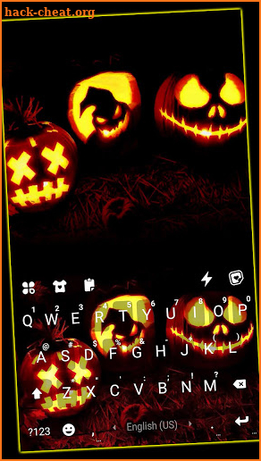 Jack O Lanterns Live Keyboard Background screenshot