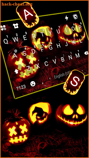 Jack O Lanterns Live Keyboard Background screenshot