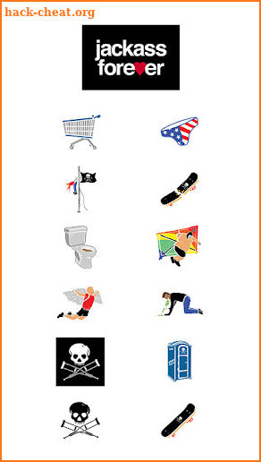 jackass forever stickers screenshot