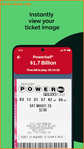 Jackpot Lottery App screenshot