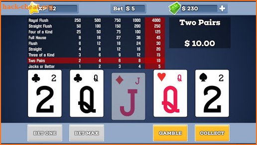 Jacks Or Better - Video Poker screenshot