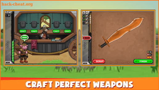 Jacksmith:  Blacksmith Crafting Game Cool math y8 screenshot