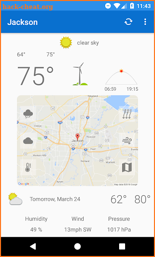 Jackson, MS - weather and more screenshot