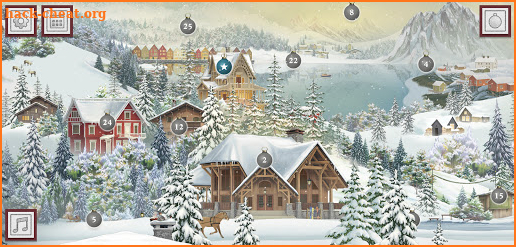 Jacquie Lawson 2020 Nordic Advent Calendar screenshot