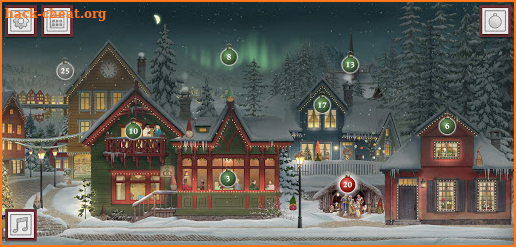 Jacquie Lawson 2020 Nordic Advent Calendar screenshot